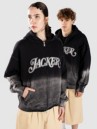 Jacker Curve Logo Gradient Washed Sweatjacke