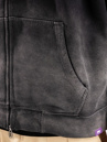 Jacker Curve Logo Gradient Washed Sweatjacke
