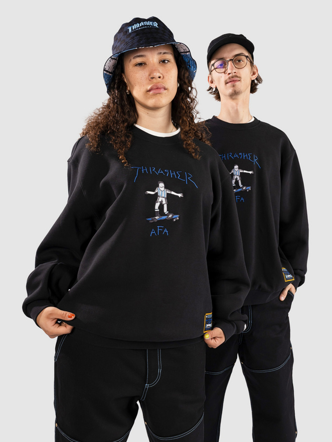 adidas Skateboarding X Thrasher AFA Crew 2 Sweater