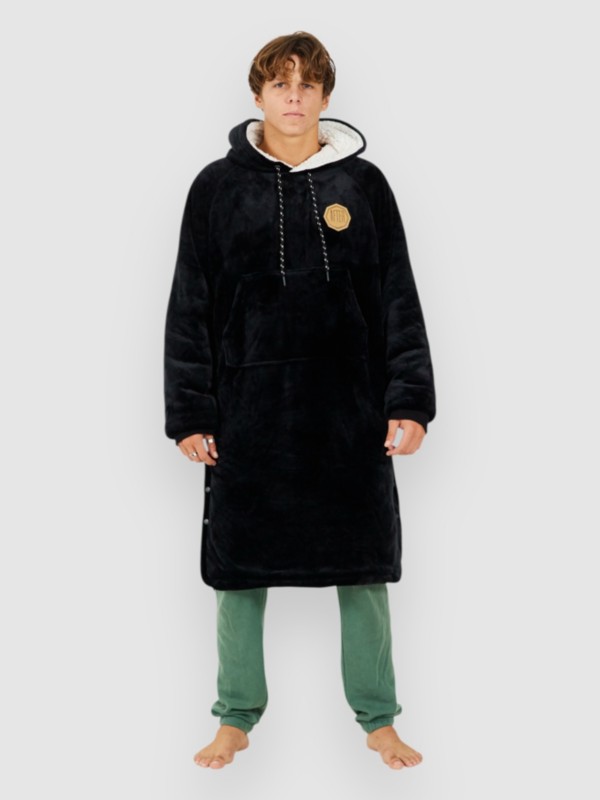 After Sofa Surf Poncho jet black