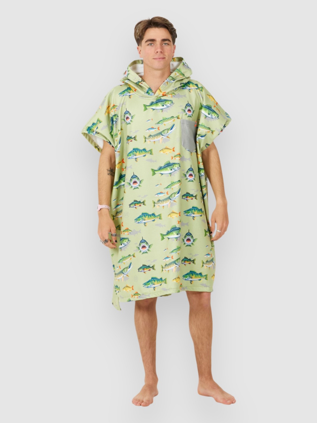 After American Fishing Surf Poncho fish
