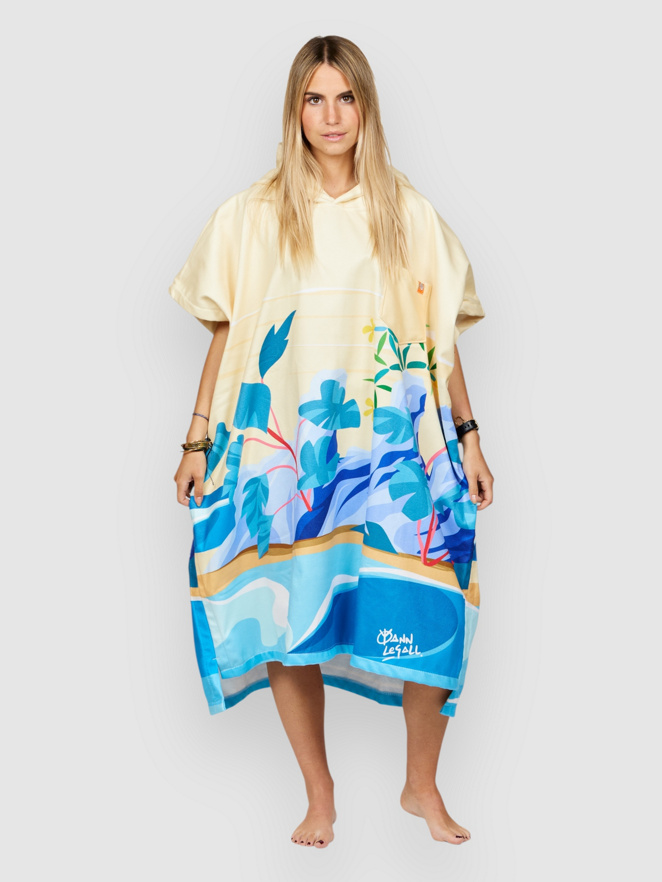 After Artist Series Surf poncho