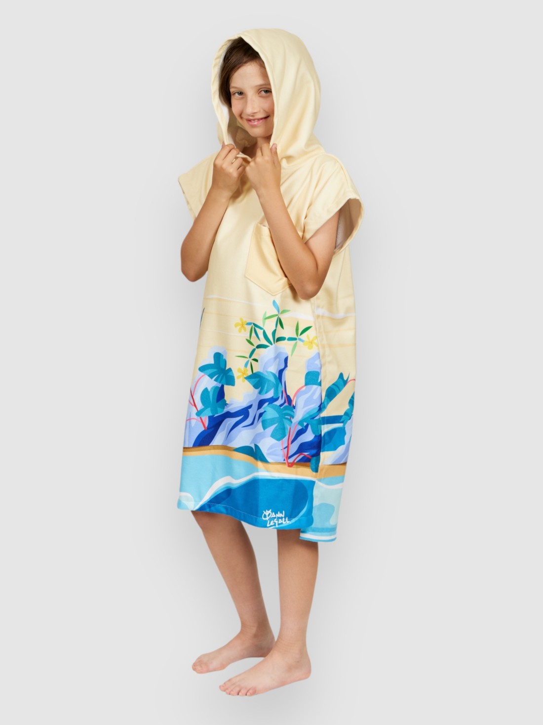 After Artist Series Kids Surf Poncho yann legall