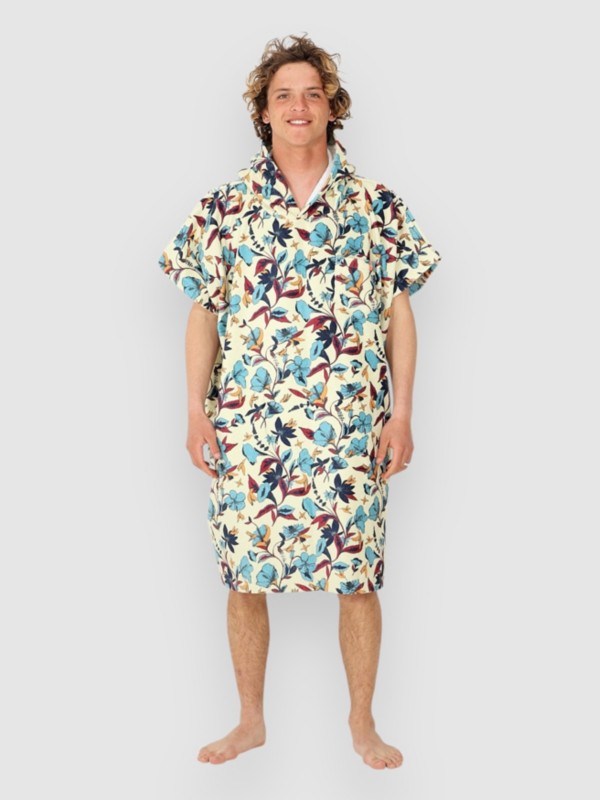 After Humming Birds Surf Poncho almond