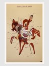 Nychos Dissection of Bambi - Anatomy Sheet Fine Art