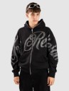 True Religion Cyrstal Script Boxy Zip Hoodie