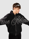 True Religion Cyrstal Script Boxy Zip Hoodie