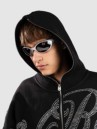 True Religion Cyrstal Script Boxy Zip Hoodie