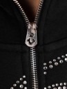 True Religion Cyrstal Script Boxy Zip Hoodie