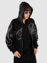 True Religion Cyrstal Script Boxy Zip Hoodie