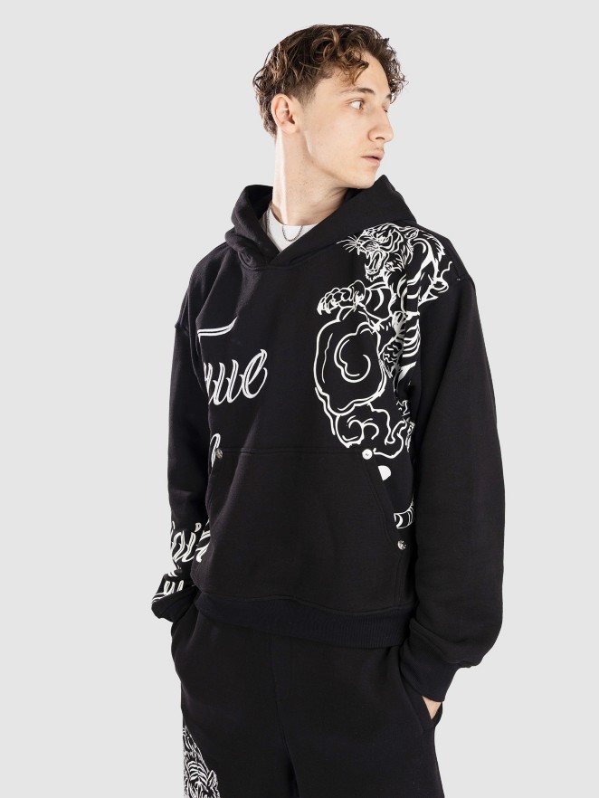 True Religion Tiger Script Boxy Huppari