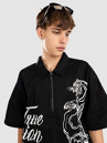 True Religion Half Zip Tiger Shirt
