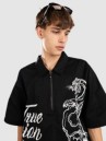 True Religion Half Zip Tiger Shirt