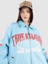 True Religion Branded Pu Varsity Jacket