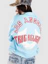 True Religion Branded Pu Varsity Jacket