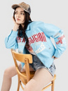 True Religion Branded Pu Varsity Jacket