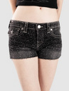 True Religion Crystal All Over Joey Lr Cutoff Flap Shorts