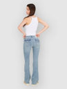 True Religion Becca Mid Rise Bootcut Flap Jeans