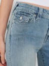 True Religion Becca Mid Rise Bootcut Flap Jeans