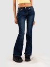 True Religion Joey Mid Rise Flare Flap Jeans