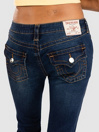 True Religion Joey Mid Rise Flare Flap Jeans