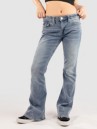 True Religion Joey Mid Rise Flare Flap Jeans