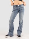 True Religion Joey Mid Rise Flare Flap Jeans