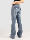 True Religion Joey Mid Rise Flare Flap Jeans