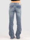 True Religion Joey Mid Rise Flare Flap Jeans