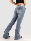 True Religion Joey Mid Rise Flare Flap Jeans