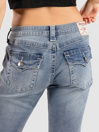 True Religion Joey Mid Rise Flare Flap Jeans