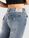True Religion Joey Mid Rise Flare Flap Jeans