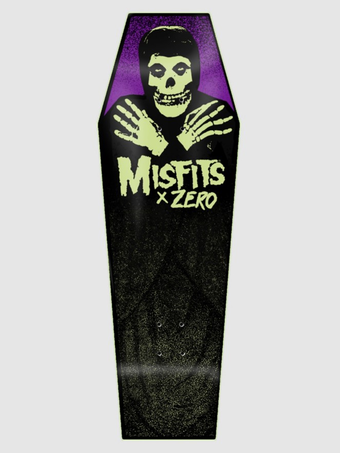 Zero Misfits Fiend Coffin Mid Gitd 9.5″ Skateboar