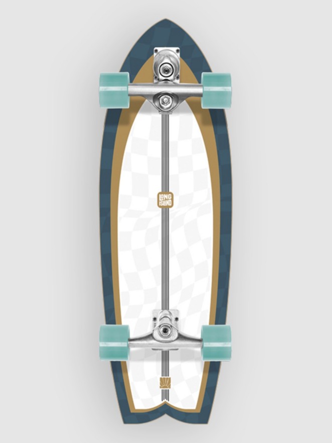 Long Island Longboards Checker 30″x9.75″x19″ Surfskate
