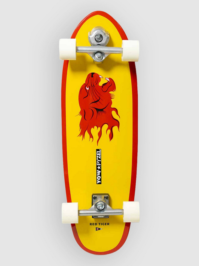 YOW Red Tiger 32.6″ Pyzel x Surfskate