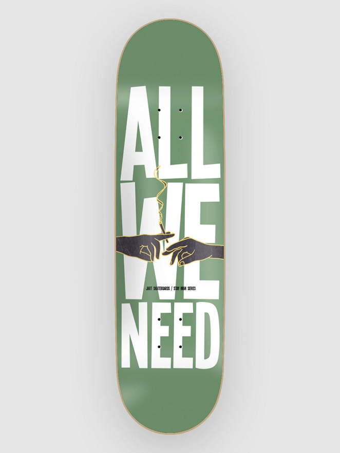 Jart Stay High 8.5″x31.95″ HC Skateboard Deck