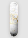Plan B White Marble Gustavo 8.0″x31.55″ Twin Skateb