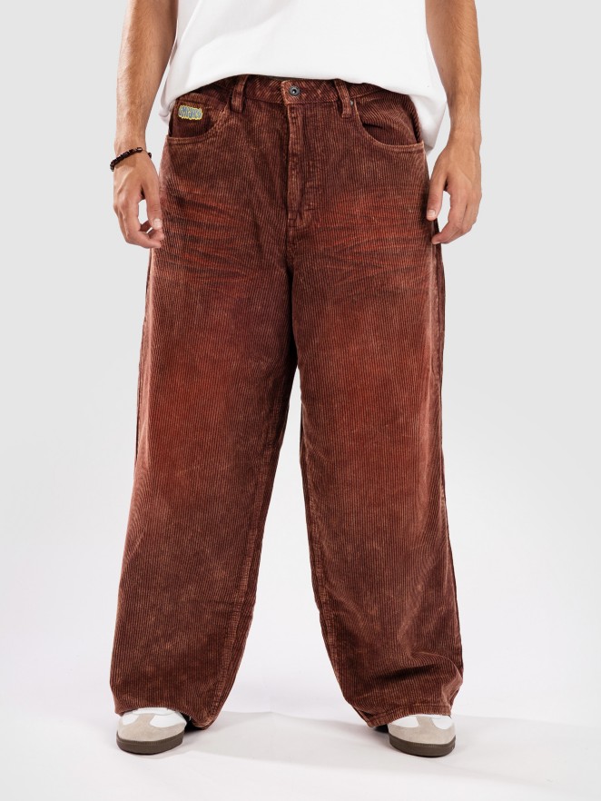 Empyre Ultra Wide Cord Distress Pantalones