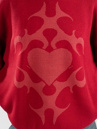Blue Tomato Jacquard Heart Pullover