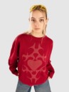 Blue Tomato Jacquard Heart Strickpullover