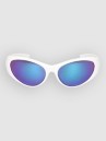 A Lost Cause Cobra White Sunglasses