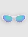 A Lost Cause Cobra White Sunglasses