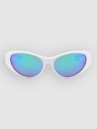 A Lost Cause Cobra White Sunglasses