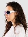 A Lost Cause Cobra White Sunglasses