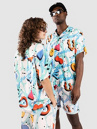 The Dudes Squiggle Pattern Light Hawaiian Shirt
