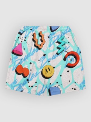 The Dudes Squiggle Pattern Light Ez Premium Korte Broek patroon Multicolor
