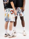 The Dudes Squiggle Pattern Light Ez Premium Shorts