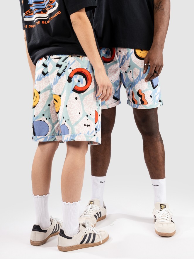 The Dudes Squiggle Pattern Light Ez Premium Shorts