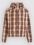 beige check flannel
