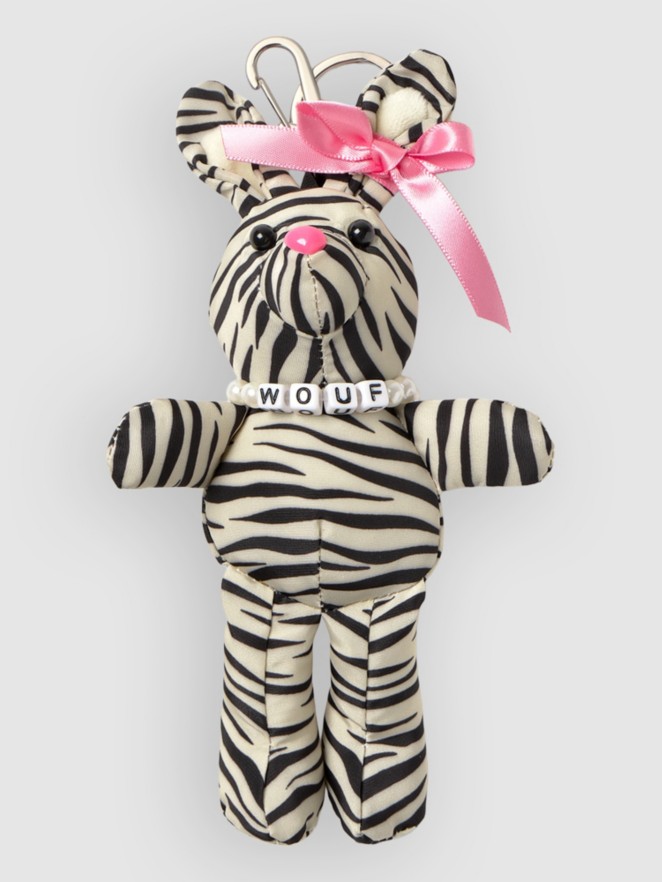 WOUF Zebra Hit Rabbit Bag Charm